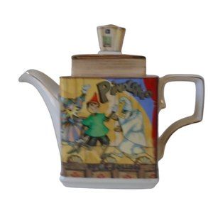James Sadler Pinocchio Classic Stories CollectibleTea Pot 3367